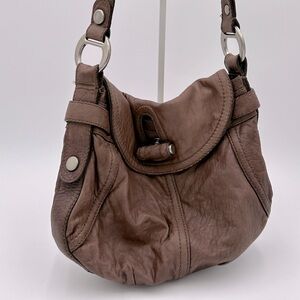Vintage Fossil Fifty Four Leather Hobo Crossbody